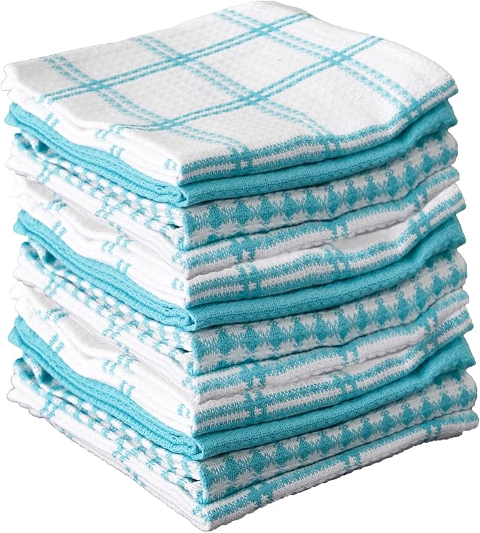T-Fal Premium Waffle Dish Cloths: Highly Absorbent, Super Soft Long Lasting