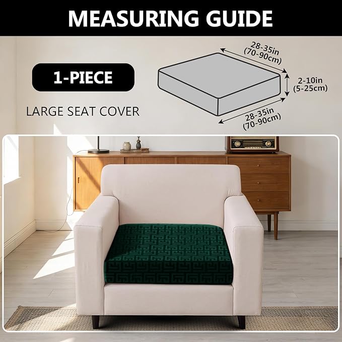 UNBBRRL Stretch Couch Cushion Cover