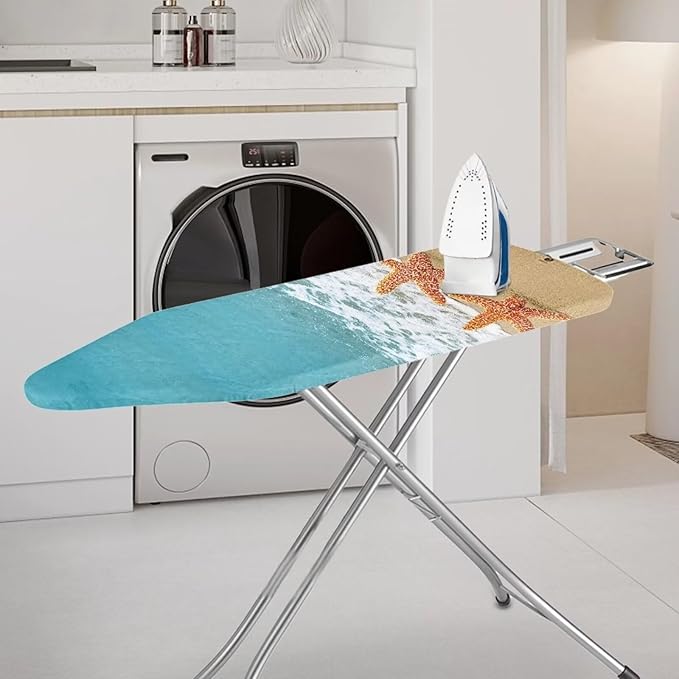 Beach Starfish Ironing Board Cover Standard Size Ironing Board Pad Protective