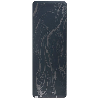 Gaiam Dry-Grip Yoga Mat - 5mm Thick Non-Slip Exercise & Fitness Mat for Standard or Hot Yoga, Pilates and Floor Workouts - Cushioned Support, Non-Slip Coat - 68 x 24 Inches