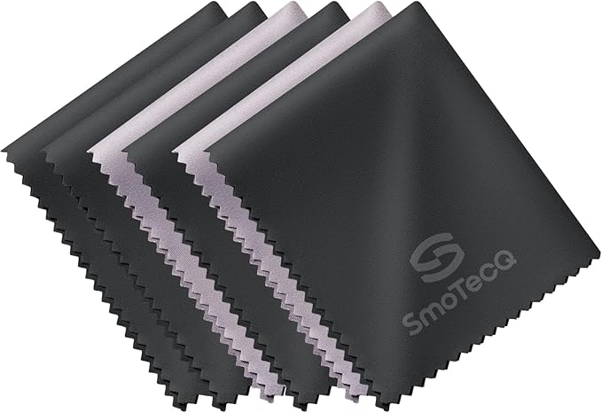 SmoTecQ Premium Microfiber Cleaning Cloths – Ultra-Soft, Scratch-Free Cloths