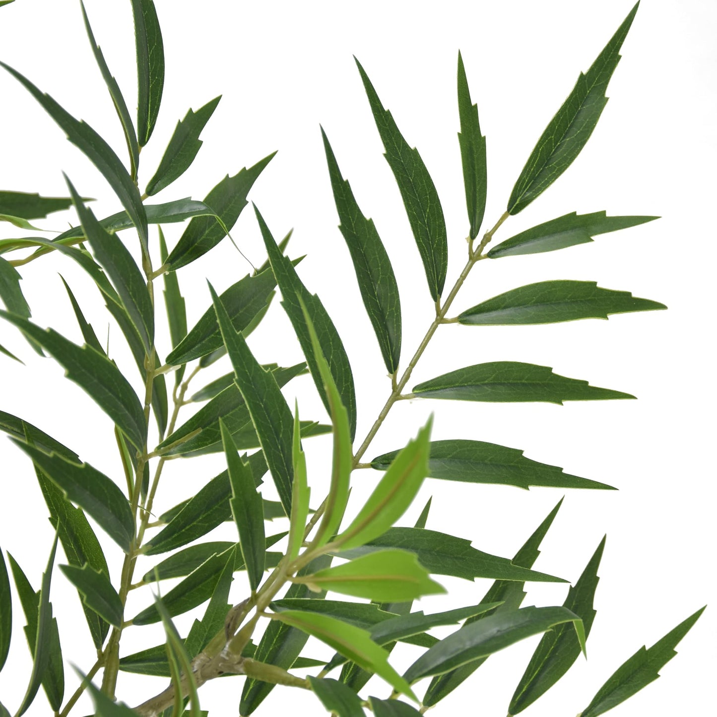 Artificial Mahonia Fortunei Tree 6FT - Faux Trees Indoor with 576 Lifelike Vivid Leaves and 7 Heads, 72" Tall Fake Potted Plant for Home Office Living Room Decor Housewarming Gift