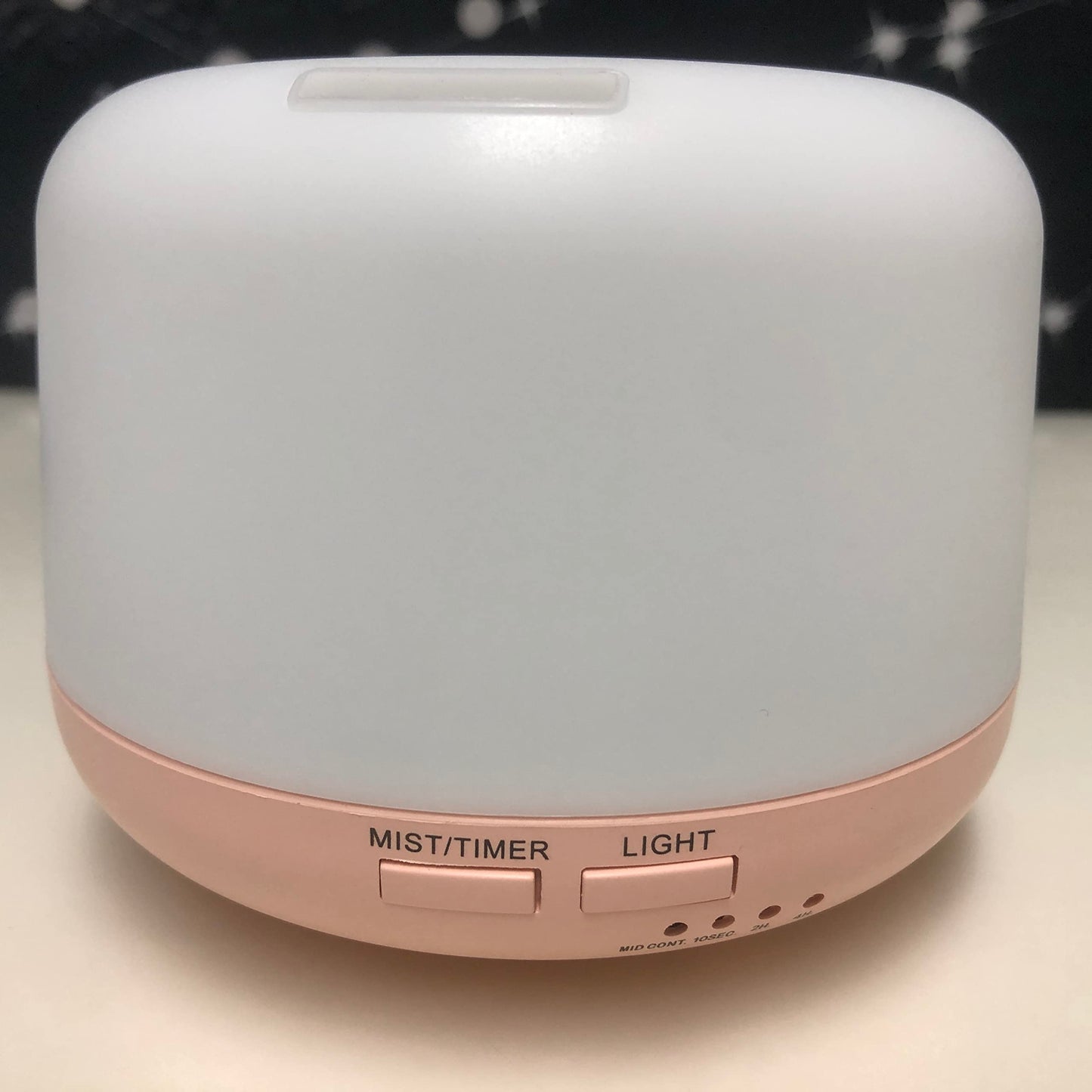 Oil Diffuser Humidifier 300ML,Electric Ultrasonic Air Aroma Diffusers Vaporizer,Scent Mist Defuser with Remote,Auto-Off,7led Color Changing Light for Large Bed Room,Home,Office