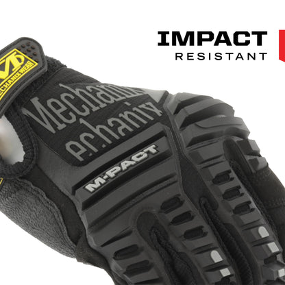 Mechanix Wear - M-Pact Gloves (Large, Black/Grey)