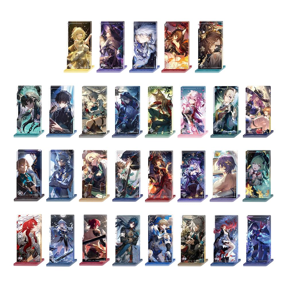 Honkai: Star Rail Light Cone Series Flowing Glitter Acrylic Stand - Inherently Unjust Destiny