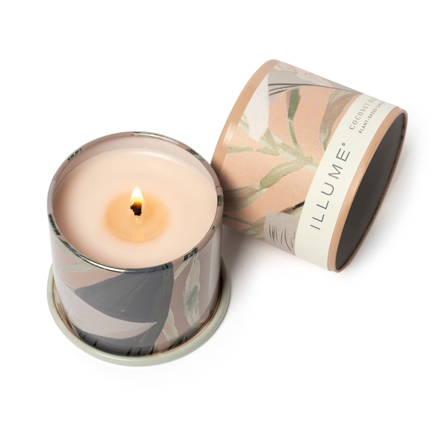 Illume Beautifully Done Essentials Coconut Milk Mango Demi Vanity Tin Scented Candle