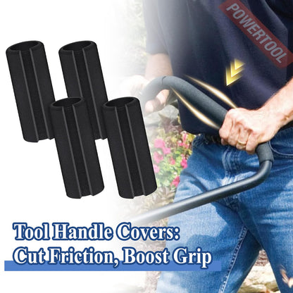4Pcs Rubber Foam Grip Wrap Easy to Install Handle Grips Handle Covers for Fitness Home Garden Bicycle Exercise Equipment Handlebar Replacement