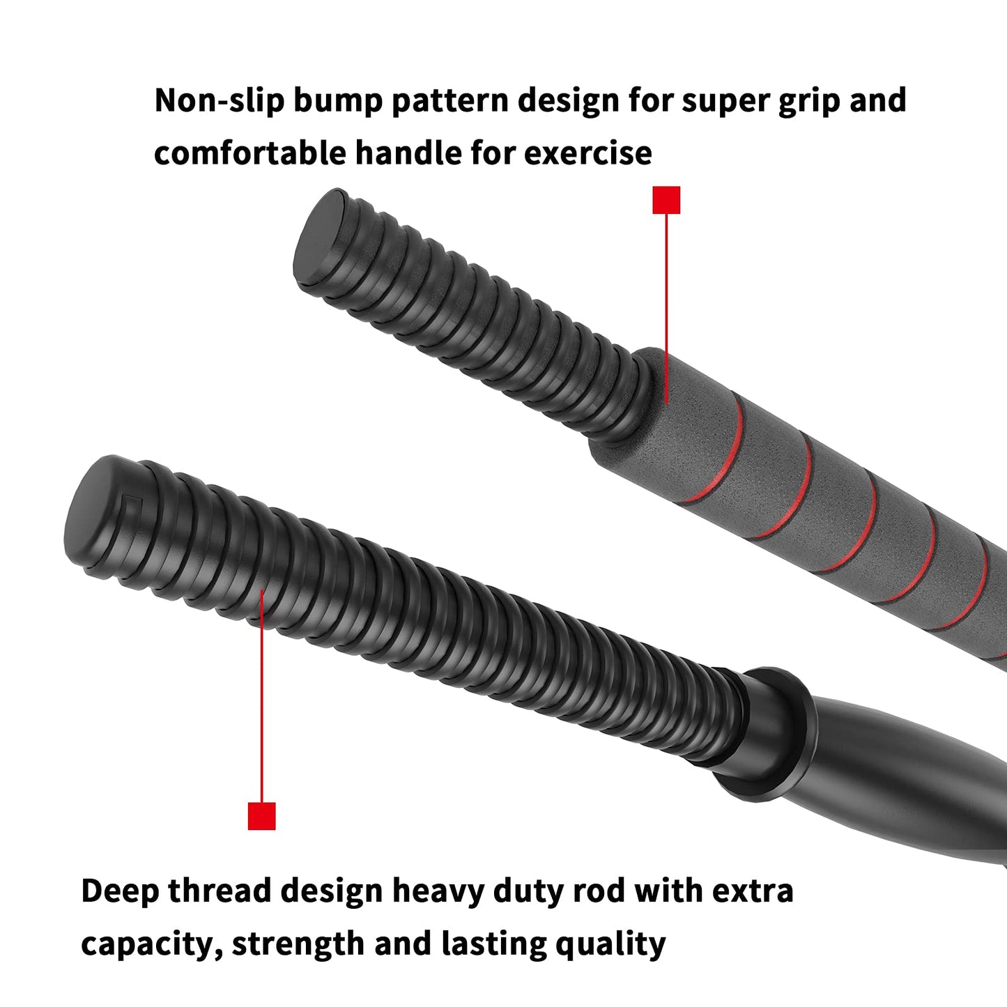 soges Adjustable Dumbbells Set, Iron sand mixture Octagonal designed Weights Dumbbells Set, Anti rolling Fitness Dumbbells HSYL001-30