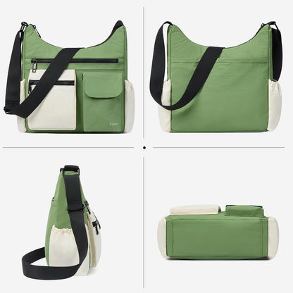 CLUCI Travel Purses for Women, Waterproof Nylon Crossbody Bags for Woman Trendy, Anti Theft Shoulder Handbags for Ladies