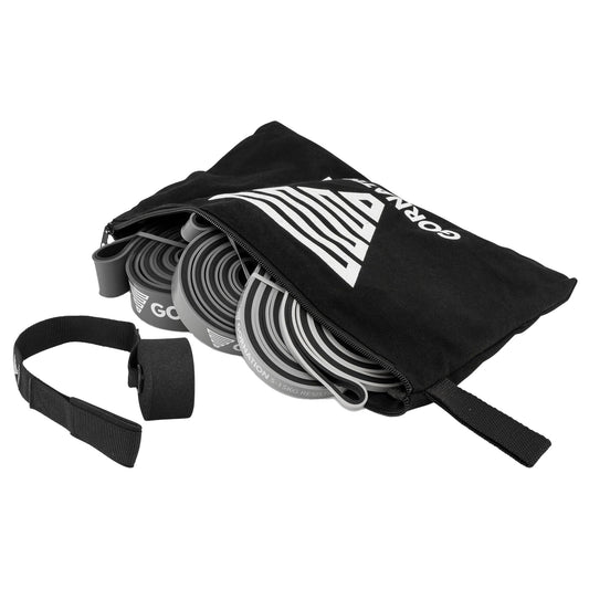 GORNATION Resistance Bands, Elastic Bands, Exersice Band, Pull Up Bands, Gymnastics Equipment for Home Workouts, Equipment for Fitness, Calisthenics & Gym, Resistance Bands Single & Set (Door Anchor)