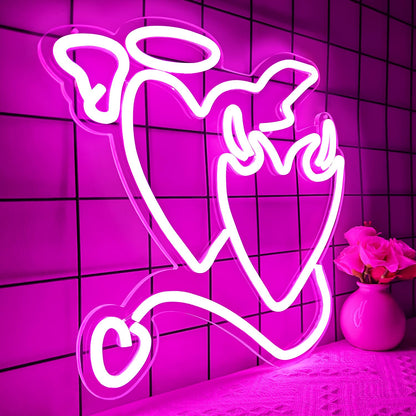 Ajoyferris Lady Back Neon Sign Dimmable LED Lady Sign Woman Neon Sign Sexy Lady Neon Signs for Bedroom Man Cave Bar Store Home Party Art Decor Gifts(16X11 inches,Blue)