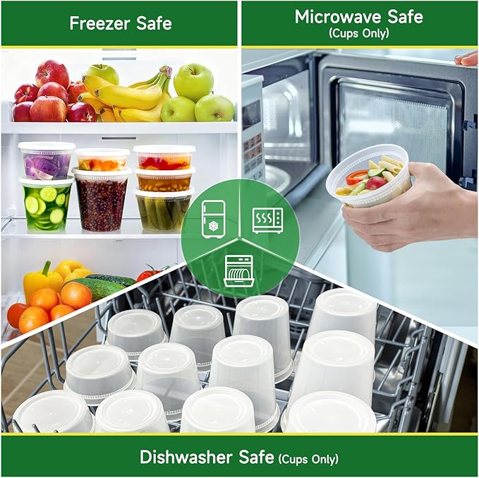 50 Set 32 oz Deli Containers