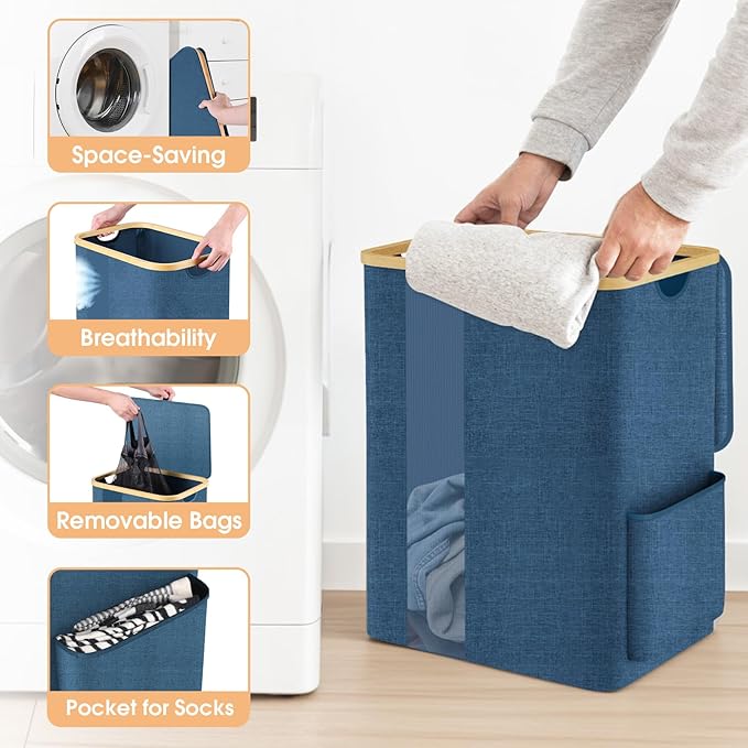 Laundry Basket Clothes Hamper