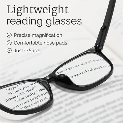 CCVOO Reading Glasses for Women/Men, Eyeglasses, Blue Light Readers for Women/Men, Computer Eye Glasses, Cheaters
