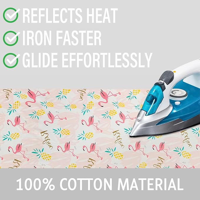 Ironing Board Cover and Pad 15x54 Inch Standard Ironing Board Cover