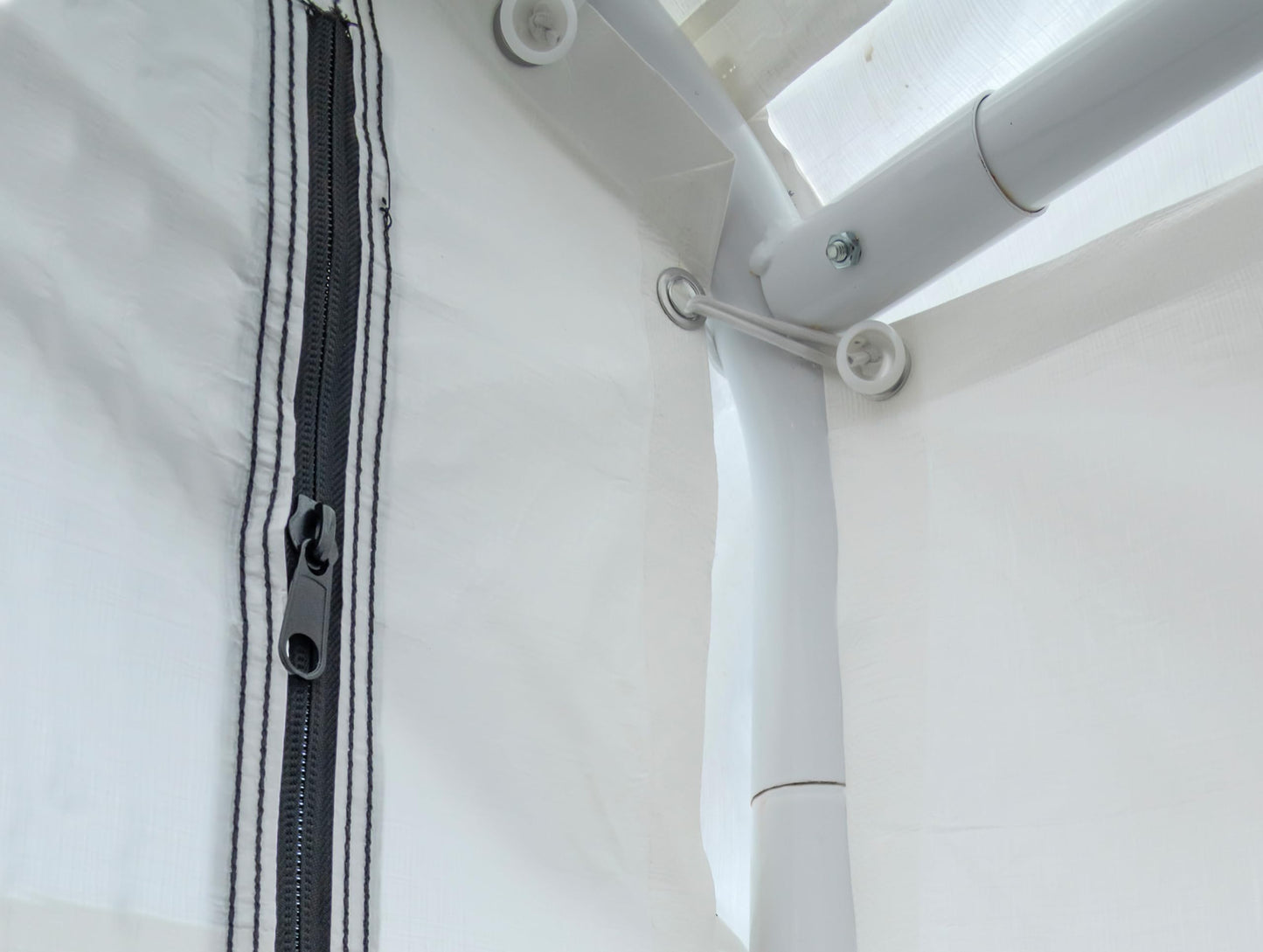 ShelterLogic SuperMax™ 18 x 40 x 11 ft White Canopy Enclosure Kit (Fr Rated - Frame And Canopy Sold Separately)