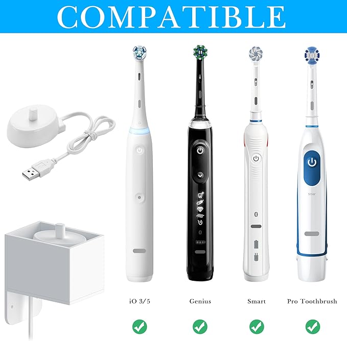 Linkidea Wall Mount Electric Toothbrush Charger Holder