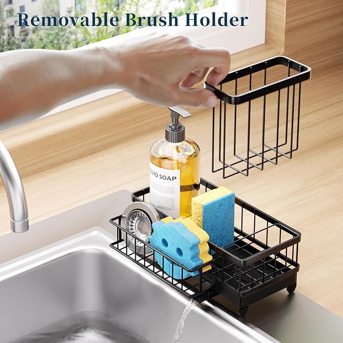 Consuemst Sponge Holder for Kitchen Sink
