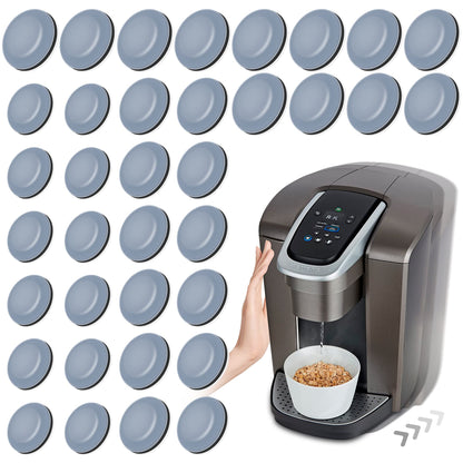 Appliance Sliders for Kitchen 24 PCS Self-Adhesive Small Kitchen Finds Appliance Slider Hacks Easy to MovIing & Space Saving Must Have Home Gadgets Mixer Accessories for Countertop