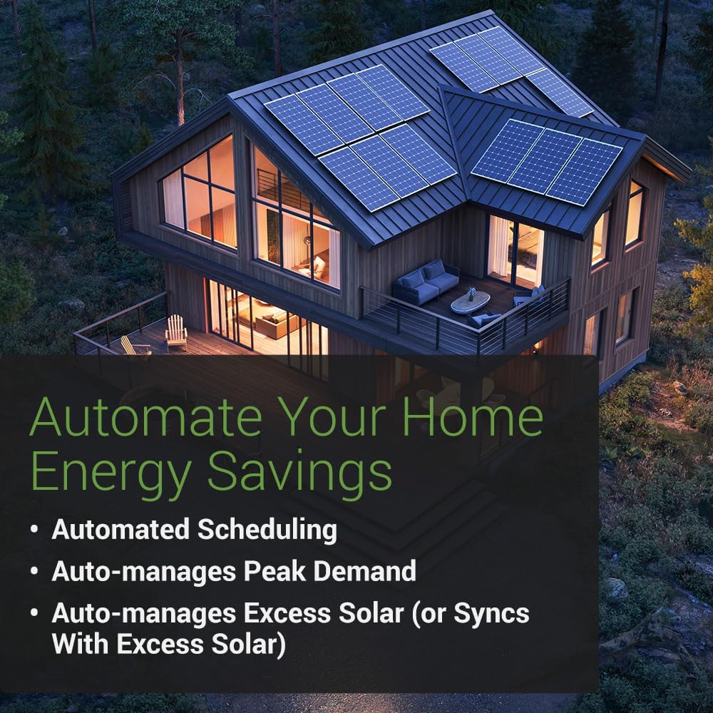 Emporia Vue 3 Home Energy Monitor - Smart Home Automation Module and Real Time Electricity Usage Monitor, Power Consumption Meter, Solar and Net Metering for UL Certified Safe Energy Monitoring