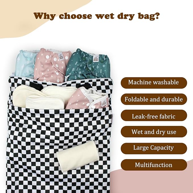 Mama Koala Reusable Hanging Wet Dry Bags