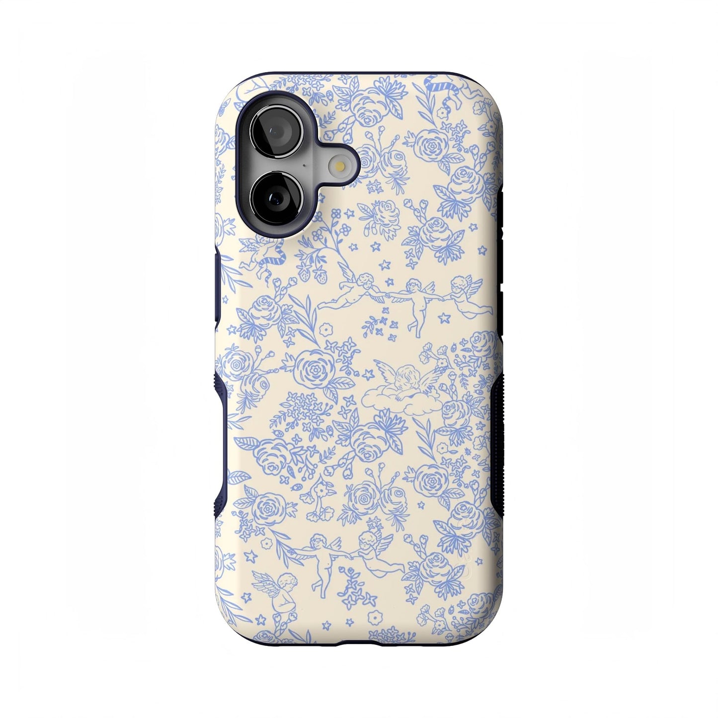 Casely iPhone 17 Case | Blue Stripes | Sunday Best | Compatible with MagSafe | Bold Protective Design