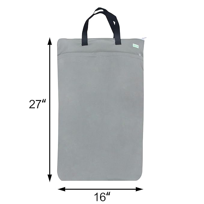 wegreeco Reusable Hanging Wet Dry Cloth Diaper Bag