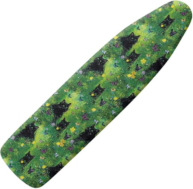 Cat Print Iron Cover for Ironing Board, Scorch Resistant Ironing Board Cover