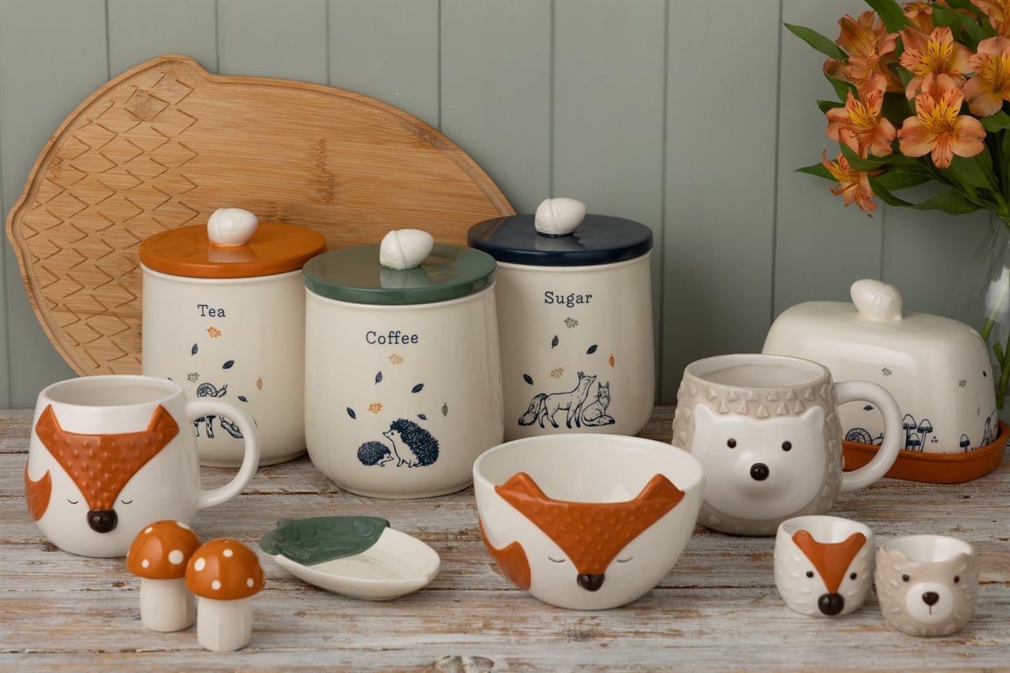 Price & Kensington Salt and Pepper Set Woodland