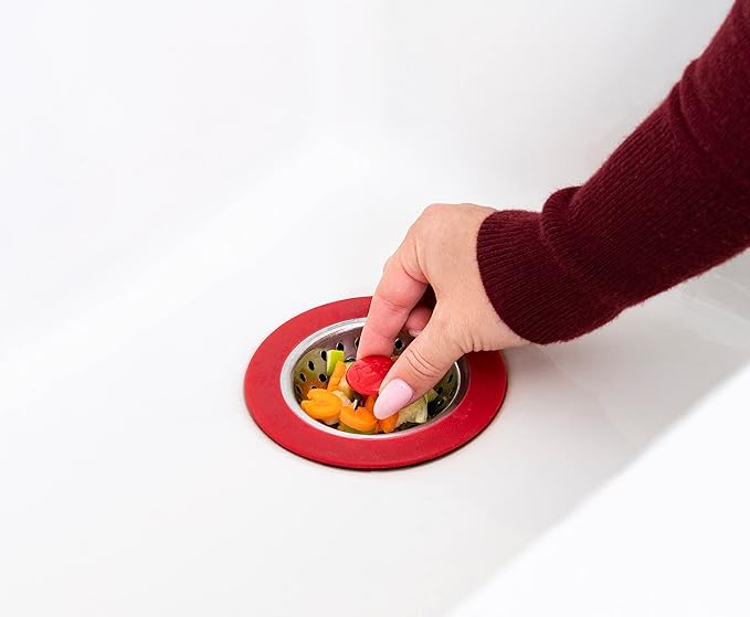 Joie Kitchen Sink Strainer Basket, Fits All Standard Sinks, Stainless Steel
