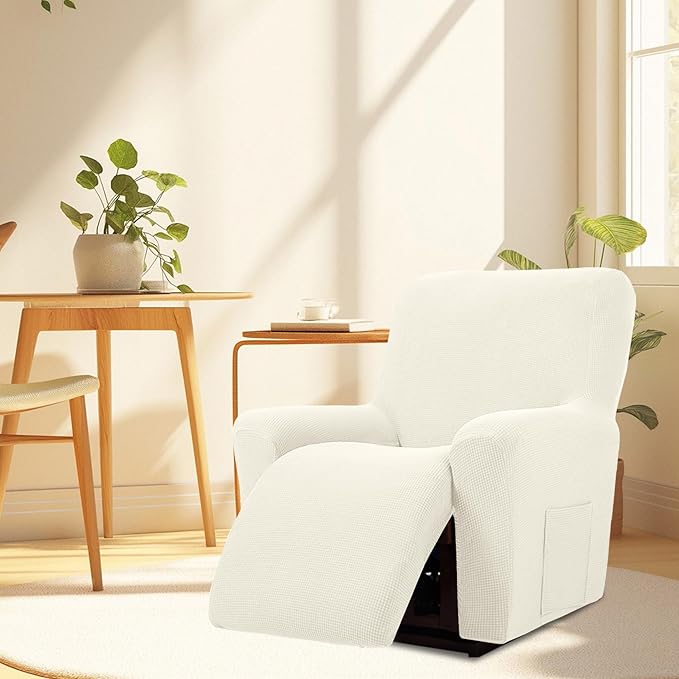 Cupuamon Recliner Chair Covers, Lazy Boy Recliner Covers Stretch Reclining