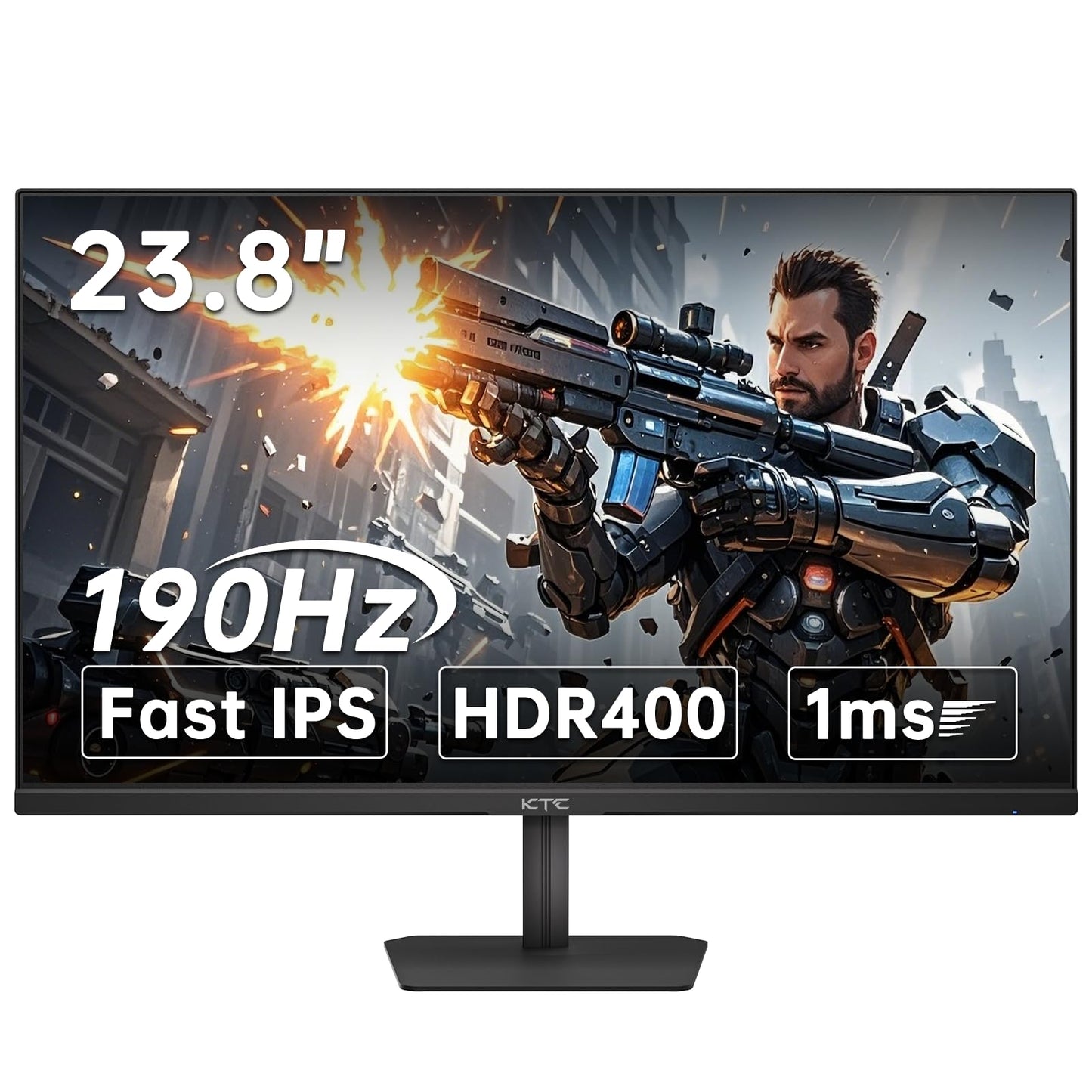 KTC MegPad 32" Smart Portable TV, 4K Touch Screen Portable TV Monitor, Android 13 Google EDLA Certified 8G RAM+128G Storage, Octa-core CPU 9500mAh Battery, Dual 6W Speakers WiFi 6