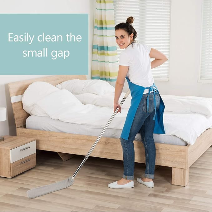 6 Pcs Retractable Gap Dust Cleaner Cloth Reusable Microfiber Dusting Cloth