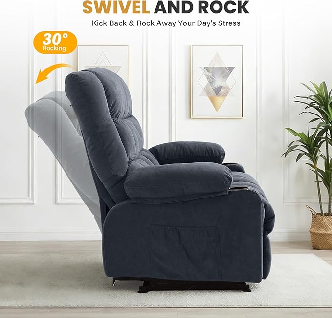 BOSMILLER Reclining Loveseat