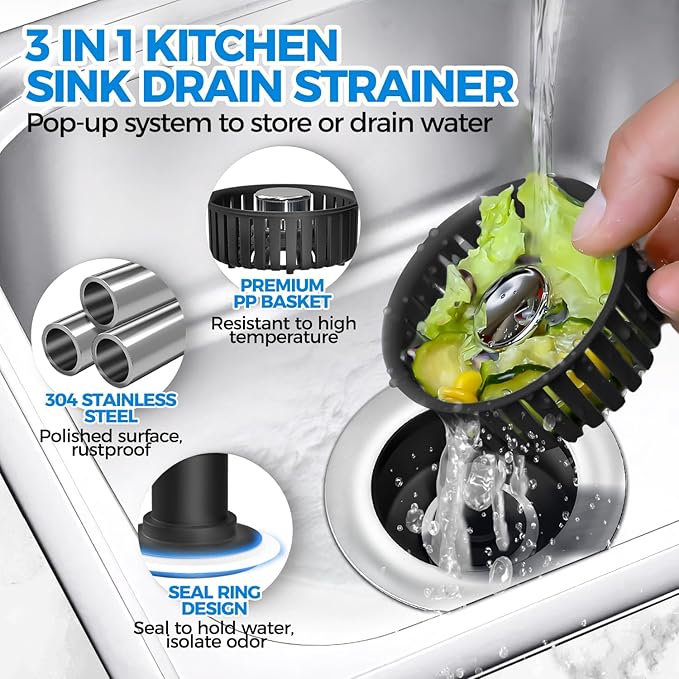 Kitchen Sink Drain Strainer