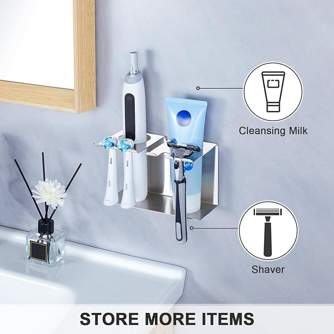Toothbrush Head Holders, Electric Tooth Brush Head Holder, Wall Mounted