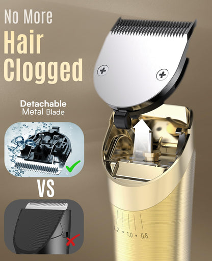 oneisall Horse Clippers,Low Noise Cordless Horse Grooming Kit for Horse Thick and Matted Long Hair