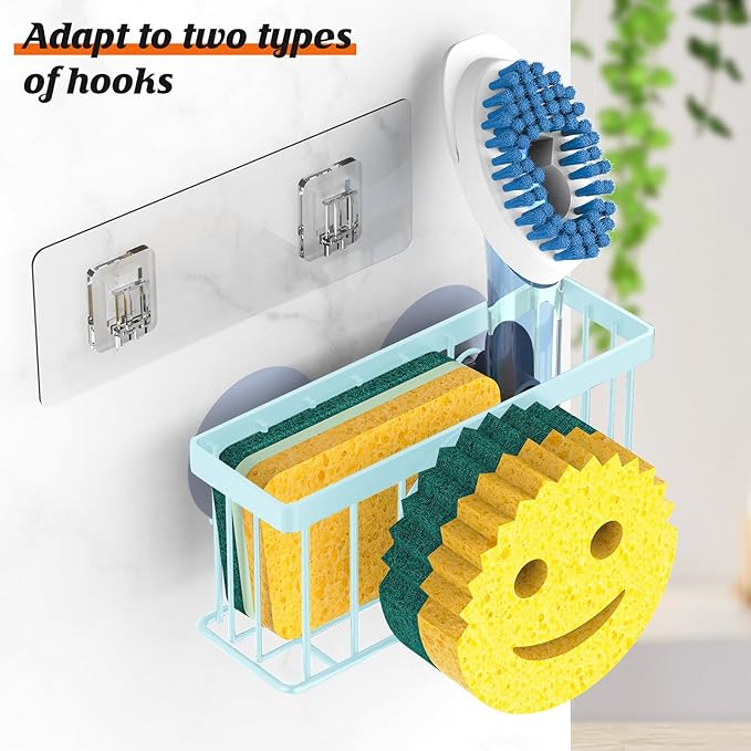 Sponge Holder Smiley Face, Sink Caddy