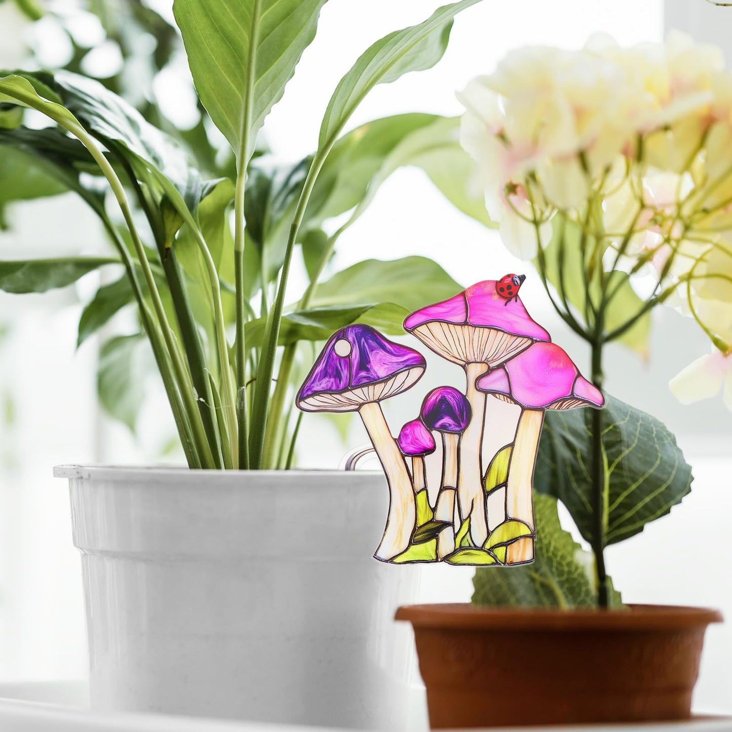 FBBP Mushroom Gifts for Women, Hanging Plant Planter for Indoor Outdoor Garden, Mothers Day Birthday Gifts for Mom Grandma from Daughter Son, Mushroom Lover Plant Pots Accessories