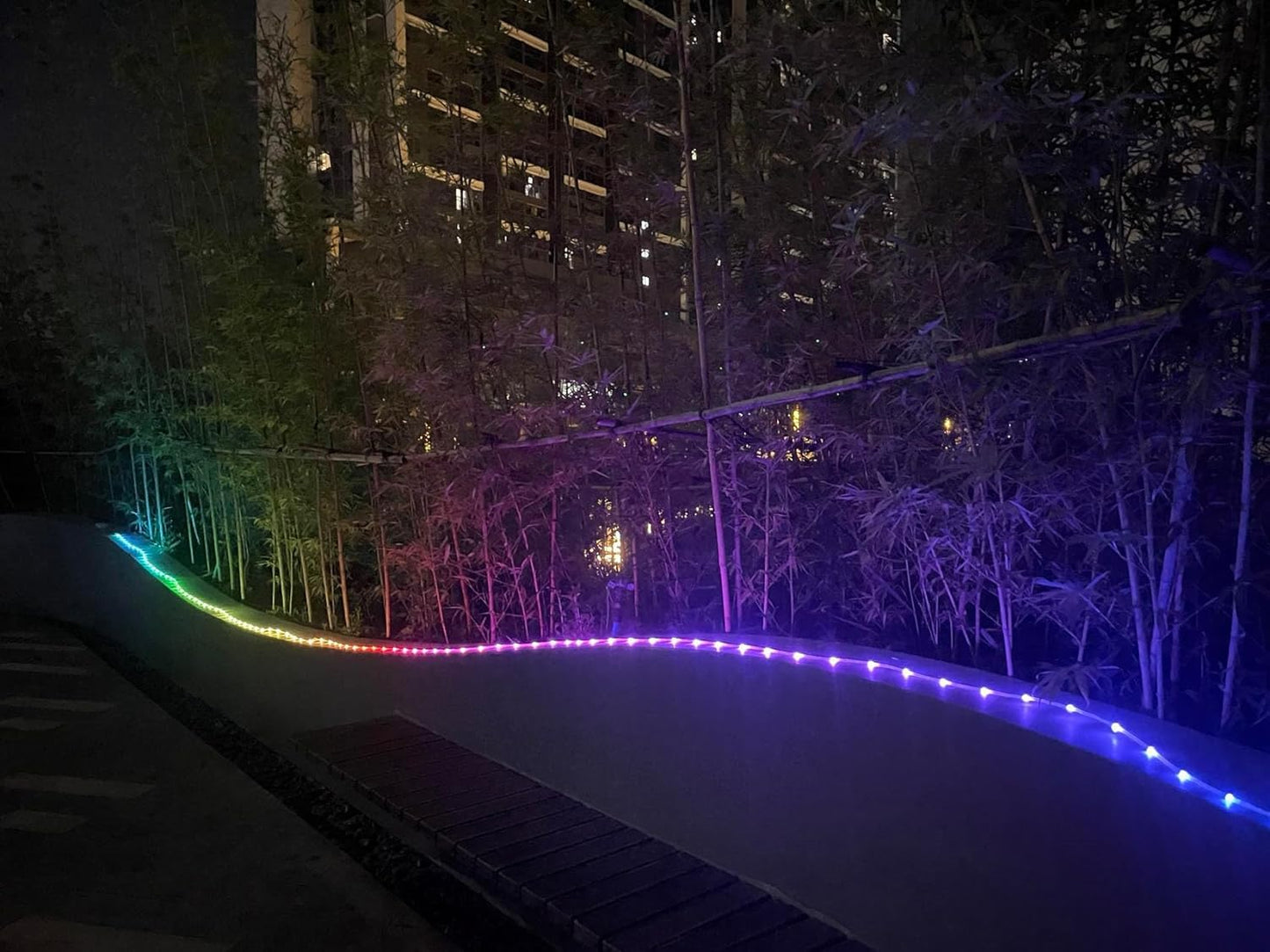 Honche Smart LED Fairy String Light USB 10M/33FT Rainbow Light Waterproof Remote/app Control Outdoor Indoor Rope Lights DIY Color Changing Christmas -mas String Light for Bedroom Garden Cafe