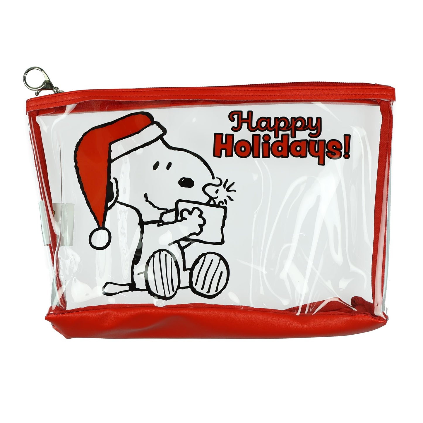 Peanuts Snoopy Happy Holidays Christmas 5-Piece Clutch Bag set