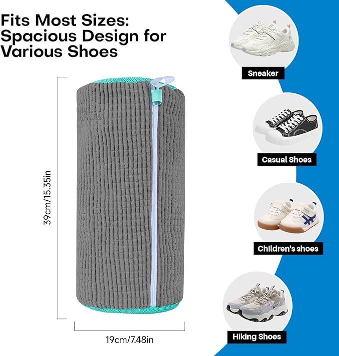Shoe Washing Machine Bag: Laundry Shoe Bag