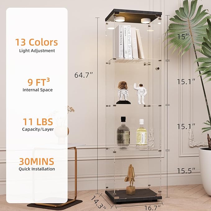 LFT HUIMEI2Y Glass Display Cabinet
