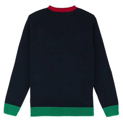 The Ugly Sweater Co. Mens Sports Golf Sports Ugly Christmas Sweater for Holiday Fun Design, Snug Fit Breathable Crewneck