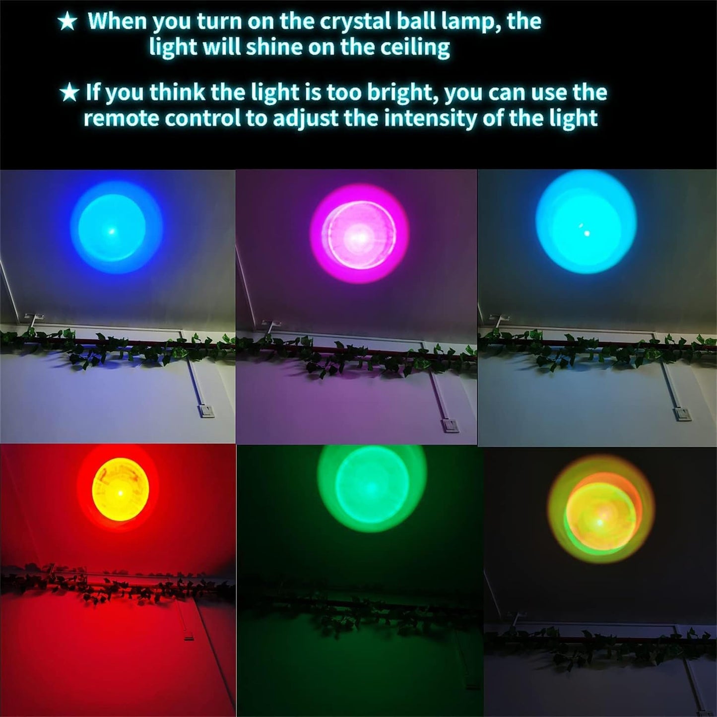 AOFEGRLT Solar System 3D Crystal Ball with LED Stand, Remote Control, 16 Colors Change, Galaxy Glass Sphere Lamp, Decorative Glass Ball Paperweight Gifts(80mm)