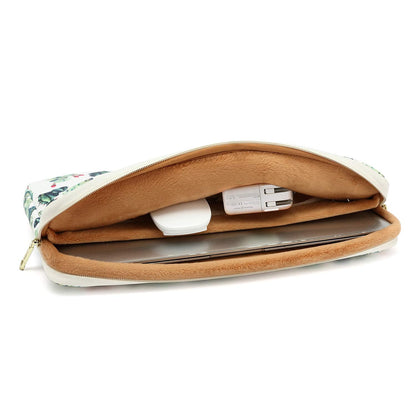 KAYOND 13 inch Laptop Sleeve, Compatible MacBook air 13.3 MacBook pro 13.3 and 12.5-13.3 inch Notebook Computer, Water Repellent Laptop Bag,Shockproof case (13-13.3 inch, Cactus)
