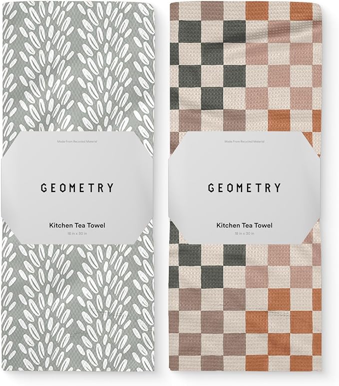 GEOMETRY Kitchen Tea Towels