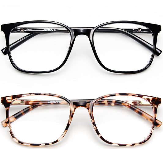 Ultralight Blue Light Glasses for Women - up to 99% Protection Computer Glasses for All Day Comfort - Anti UV Glare & Eyestrain