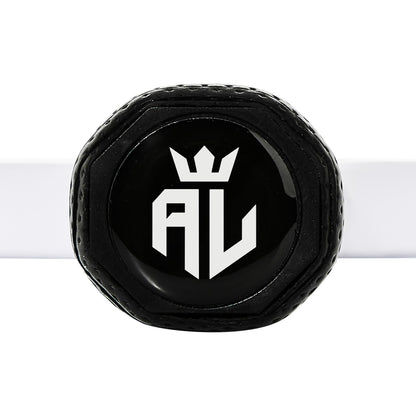 Franklin Sports PRO Pickleball Paddles – C45 Carbon Fiber Series - Official USAP + UPA Approved Pickleball Paddle - Aurelius 12.7mm Polymer Core - Official Shape of Anna Leigh Waters - Black/White