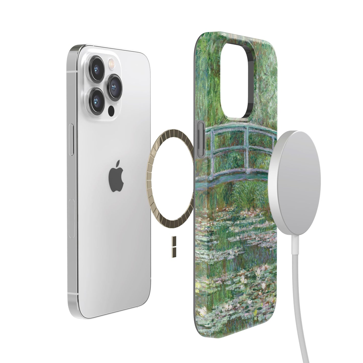 Casely iPhone 14 Pro Max Case | Fit Check | Neutral Checkerboard | Compatible with MagSafe | Classic Ultra Slim Design